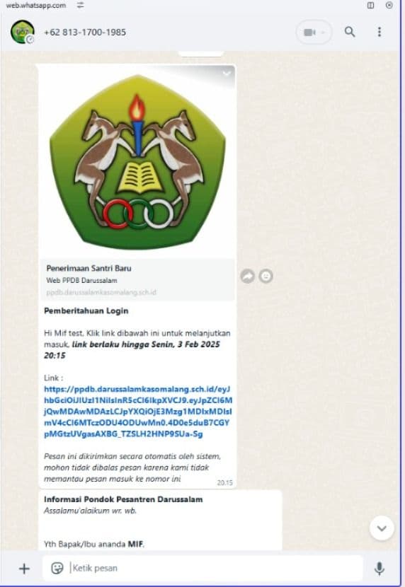 WA login